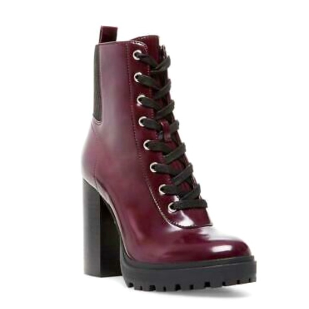Steve Madden latch leather ankle boot (women)